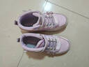 巴布豆童鞋女童舒适高帮休闲鞋冬季加绒保暖儿童板鞋106555085糖果紫30 实拍图