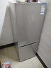 荣事达（Royalstar）【政府补贴15%】215升三门冰箱家用小型大容量三开门 节能低噪租房中门软冷冻超薄低音保鲜电冰箱 187L【一级能效】两天一度电 银色 实拍图
