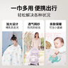 贝莱康(Balic) 哺乳巾 多功能外出哺乳巾喂奶衣 遮挡巾遮羞布 110*70cm 实拍图