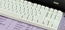 ikbc Z87无线键盘键盘87键 电竞游戏键盘键盘办公打字手感好电脑键盘外设新年礼物 白色红轴无线 实拍图