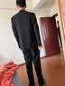 罗蒙西服套装男新款商务职业正装男士新郎礼服伴郎礼服结婚礼服男装 实拍图