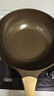 炊大皇钛盾炒锅 麦饭石色不粘锅多功能少油烟炒菜锅平底锅32cm 实拍图