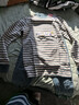 猫人儿童睡衣男童春秋款纯棉小孩长袖中大童家居服套装 条纹小狗 170 实拍图