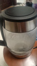 美的（Midea）电水壶热水壶电热水壶高硼硅玻璃1.7L大容量1800W透明暖水壶自动断电MK-SHJ1722 实拍图