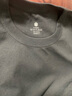京东京造【重磅纯棉】短袖男士t恤男衣服单穿秋季 深灰 L 实拍图