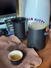 京东京造  旅行茶具 便携旅行茶具茶杯户外茶具整套黑陶舟山 一壶四杯 实拍图