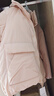优衣库童装男童女童高性能复合连帽外套/保暖厚衣服473309 11 粉红色 130 实拍图