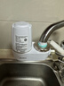 美的（Midea）净水器水龙头过滤器家用自来水过滤器净水器直饮厨房卫生间通用除余氯除水垢双出水可清洗滤芯 微气泡一机2芯【12级去除农残】 实拍图