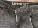 罗蒙牛仔裤男士直筒长裤新款秋季弹力休闲裤子男ZH7620黑灰色加绒31 实拍图