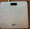香山 体重秤 电子秤人体家用健康秤高精度  高清LCD显示 云白 Type-C充电款 实拍图
