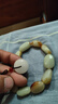 映和 新疆和田玉籽料手链原石白玉随形裸石手串原籽带皮手链男女士款 带证书 实拍图