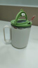 品喻（PINYU）保温水杯带盖牛奶早餐杯马克杯办公室咖啡杯冲泡杯带勺杯子500ml 实拍图