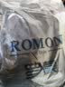 罗蒙（ROMON）双面穿抓绒外套男士春秋季新款摇粒绒休闲立领夹克冬装保暖上衣 黑色【双面可穿 专柜正品】 XL 建议125-145斤 实拍图