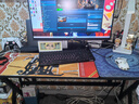 锦汐 电脑桌台式家用电竞桌椅套装办公桌简约书桌游戏桌书房写字桌子 120*60 单桌【炭纤维纹路桌面】 实拍图