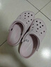 卡骆驰（CROCS）洞洞鞋贝雅男鞋女鞋轻便耐磨一脚蹬拖鞋休闲鞋|10126 黑色-001 36 /37(220mm) 实拍图