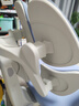 护童（Totguard）儿童学习椅可调节升降学生正姿四背坐姿椅 G985_奇思蓝 带脚踏 实拍图
