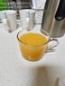 ecoco简易手动榨汁机小型便携式橙汁杯水果橙子柠檬榨汁器E1812奶油 实拍图