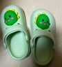牧童儿童拖鞋夏男宝宝洞洞鞋软底女童卡通洗澡婴幼儿家居鞋奶龙绿170 实拍图