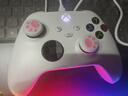 XBOX微软Xbox Series S/X无线Xbox手柄 XSS XSX 蓝牙游戏手柄 PC电脑 Xbox手柄 冰雪白+接收器 实拍图