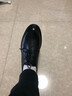 意尔康男鞋 男士皮鞋2025秋季新款商务正装鞋牛皮英伦德比鞋上班鞋子男 黑色 42 实拍图