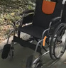 鱼跃 (yuwell)手动轮椅车H062折叠老人轻便免充气铝合金旅行手推代步 实拍图