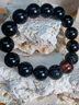 VAUBEL天然黑曜石貔貅手链情侣款金曜石手串彩虹眼虎眼石小众生日礼物男 【收藏级】14mm天然黑曜石红虎眼（一物一证） 实拍图