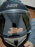 3C认证新国标电动车头盔四季通用摩托车头盔冬季保暖安全帽男士女士通用帽子机车全盔 803雅黑色 实拍图
