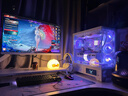 瓦尔基里（VALKYRIE）VK03 WHITE 白色 ATX 游戏电脑台式机箱 支持360水冷 6.2吋触摸屏 270°海景房 实拍图