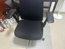 HaworthFern人体工学电脑椅居家办公电竞椅高背升降椅书房家用高端老板椅 全黑尼龙脚-含腰托 实拍图