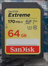 闪迪（SanDisk）64GB SD内存卡 4K V30 U3 C10 相机存储卡 读速170MB/s 写速80MB/s 高速连拍 微单/单反相机 实拍图