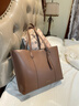 viney牛皮包包女包大容量托特包单肩包手提包生日圣诞礼物送女生女友 实拍图
