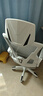 锦汐 电脑椅家用办公椅子靠背人体工学椅学习转椅老板座椅游戏电竞椅 【可后躺】白框灰网 实拍图