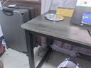 煜柠苑 电脑桌台式家用简约卧室长条桌学生写字学习桌子书台桌办公大桌 加固升级-黑架灰橡木-120*60高74 实拍图