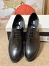 百丽男鞋商务正装皮鞋休闲增高软底真皮鞋10503AM0 黑色-经典版 41 实拍图