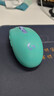 罗技（G）G304 LIGHTSPEED无线鼠标 游戏鼠标 轻质便携 鼠标宏 绝地求生FPS英雄联盟吃鸡 生日礼物 绿色 实拍图