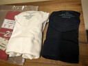 佐丹奴（Giordano） 男装T恤 男装两件装V领纯棉纯色打底衫男短袖男士T恤衫01242013 实拍图