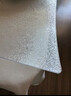 古私（Gusi）水晶板桌垫桌垫餐桌防烫防油桌布软玻璃PVC桌面保护垫茶几桌面垫 实拍图