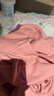 猫人儿童内衣套装纯棉女童秋衣秋裤中大童半高领棉毛衫 粉色 160  实拍图