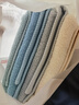 京东京造 100g新疆阿瓦提长绒棉毛巾 加大加厚纯棉洗脸巾 5条装（中性色） 实拍图