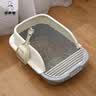 汪野君猫砂盆大号半封闭猫厕带铲+活性碳三合一混合猫砂1袋2.5KG 实拍图