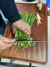 双枪乌金檀木整木菜板 百年龄砧板家用切菜案板抗菌实木菜板50*33*2.5 实拍图