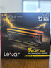 雷克沙（Lexar）DDR5 6000 32GB(16GB×2)套条 电竞RGB灯条台式内存条 CL36 国产颗粒 Thor雷神之刃二代 黑色 实拍图