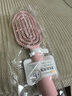 名创优品（MINISO）梳子升级款立式长柄骨梳美发梳造型梳礼物 带清洁刷 粉色 实拍图