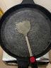 炊大皇平底不粘锅麦饭石色加大牛排煎锅32cm煎蛋饼磁炉通用巨匠JG32JJ 实拍图