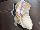 棉十三袜子女士中筒袜秋冬季纯色吸汗透气女袜日系糖果色长袜长筒8双装 实拍图
