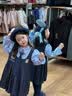 可英童装女童学院风连衣裙ZD兔子警官衣服儿童jk套装裙春秋季新款裙子 实拍图