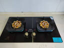 樱花雪燃气灶双灶家用猛火灶天然气灶煤气灶防干烧5.2kw大火力不锈钢液化气灶罐装专用台式嵌入式灶具 【黑钛金不锈钢】双九腔直喷定时款+全铜火盖 天然气 实拍图