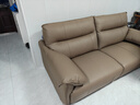 芝华仕（CHEERS）真皮艺沙发客厅2025新款小户型双人直排芝华士3095棕双 实拍图