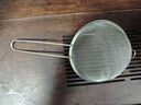 拜杰不锈钢漏网漏勺细网豆浆中药过滤网果汁打沫勺面粉筛两件套 实拍图