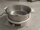 小熊（Bear）0涂层电火锅火锅专用锅电锅家用5-8个人不粘分体式可拆洗多功能电蒸锅不锈钢电煮锅6L火锅锅F60L2  实拍图